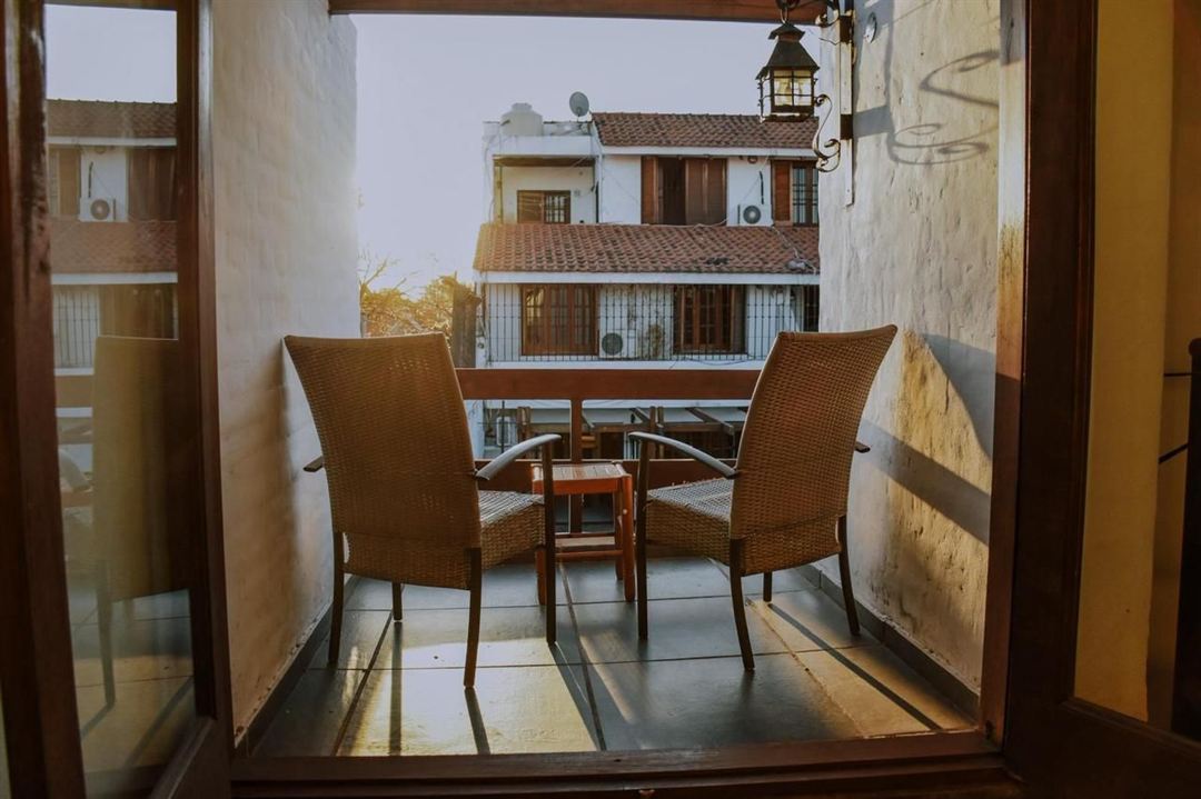 Balcón con vista