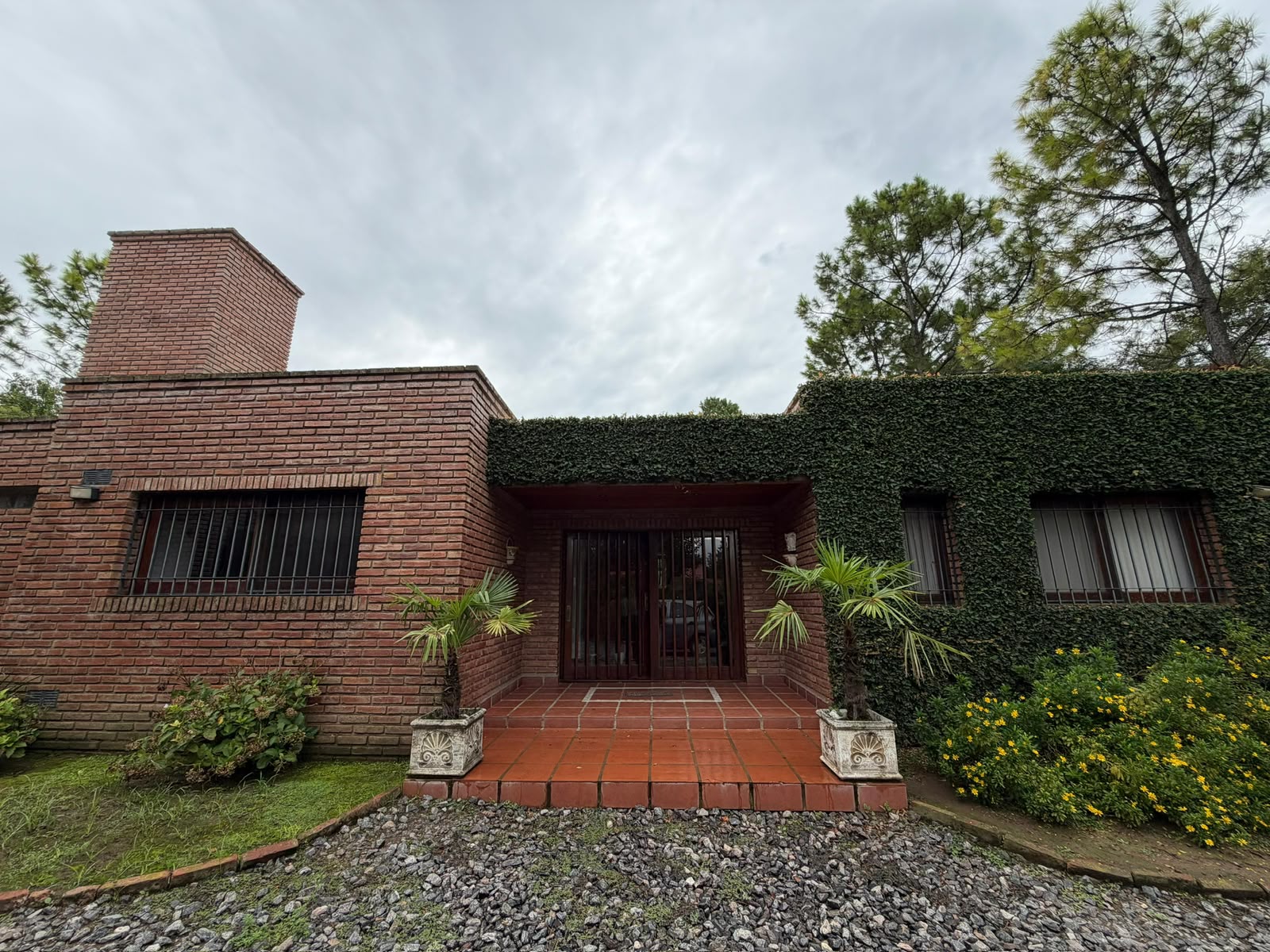 Frente de la casa